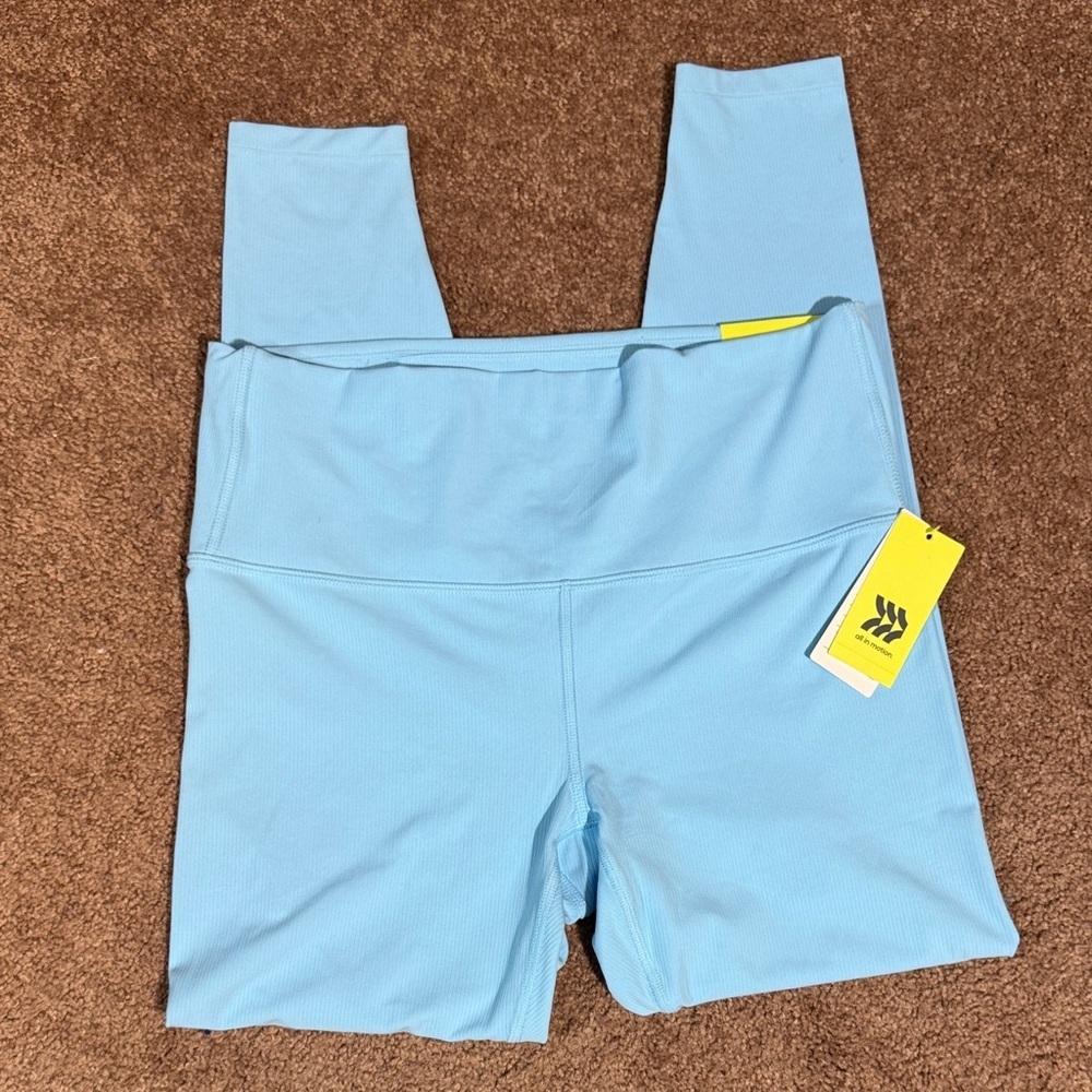 All in Motion Light Blue High-Waisted Leggings